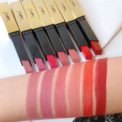 ysl slim matte lipstick swatches 17|ysl lipstick color chart.